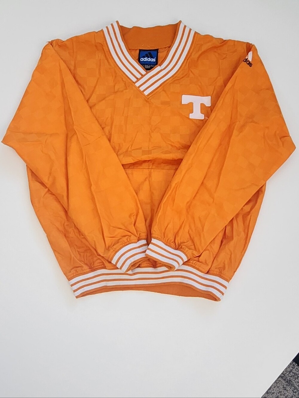 Vintage Adidas Team Tennessee Volunteers Windbreaker Pullover Small Orange